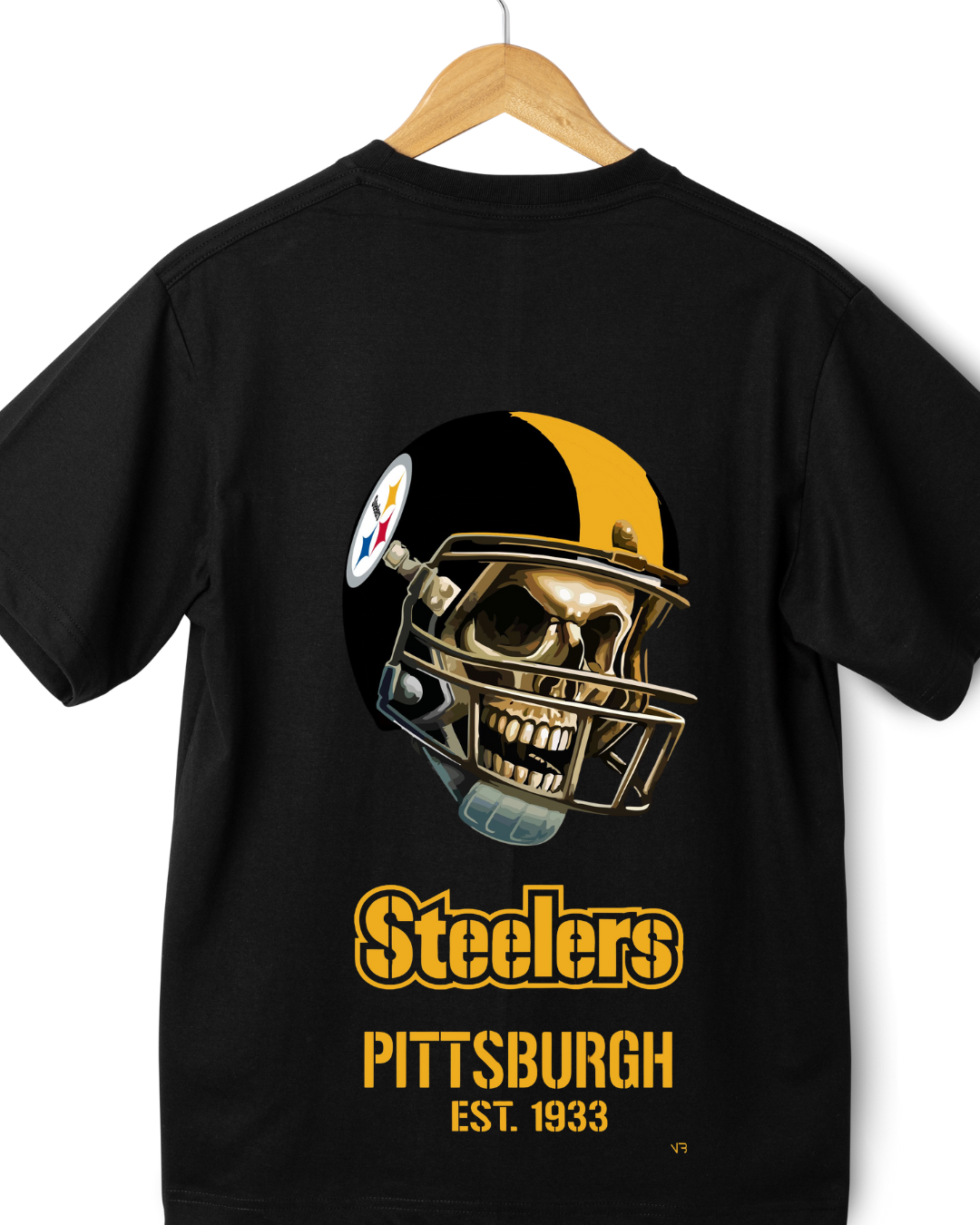 Playera Calavera Steelers