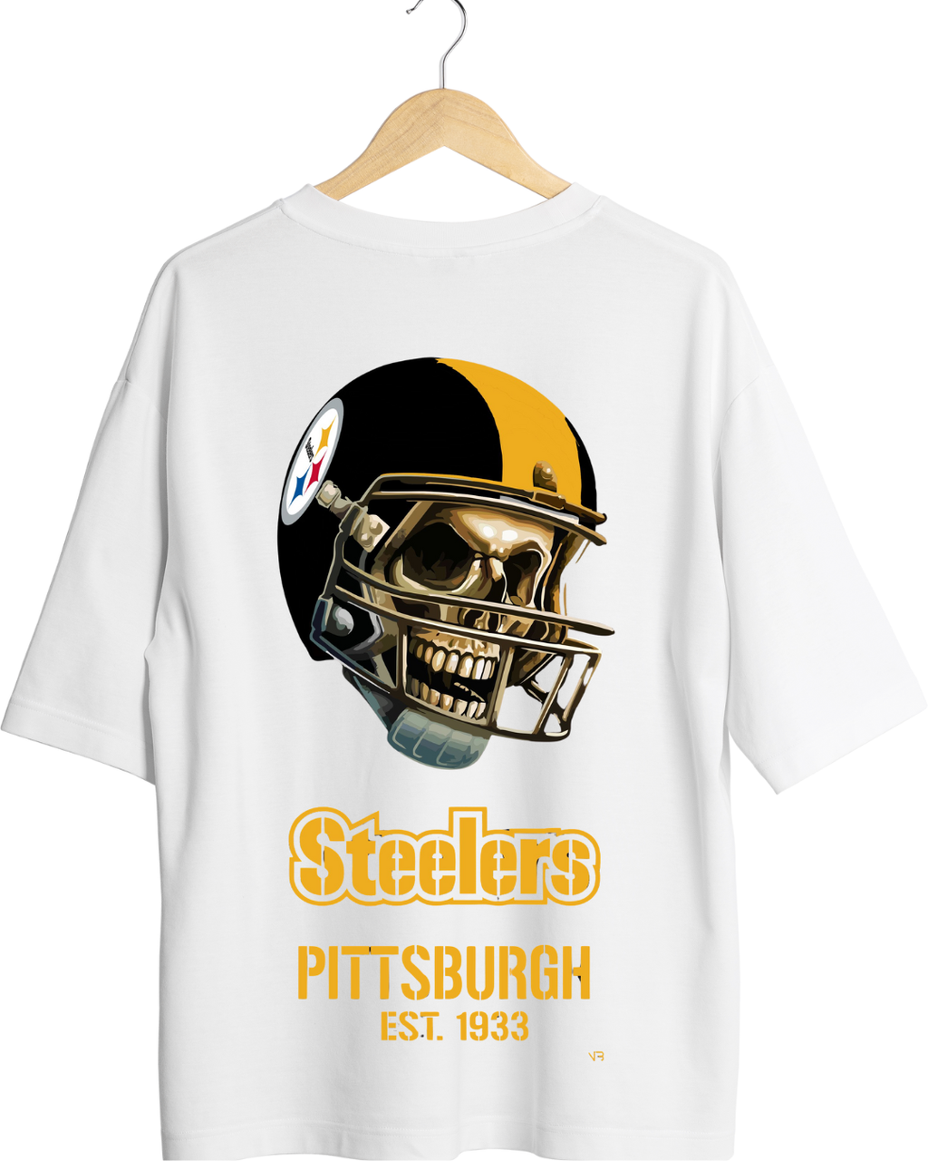 Playera Calavera Steelers