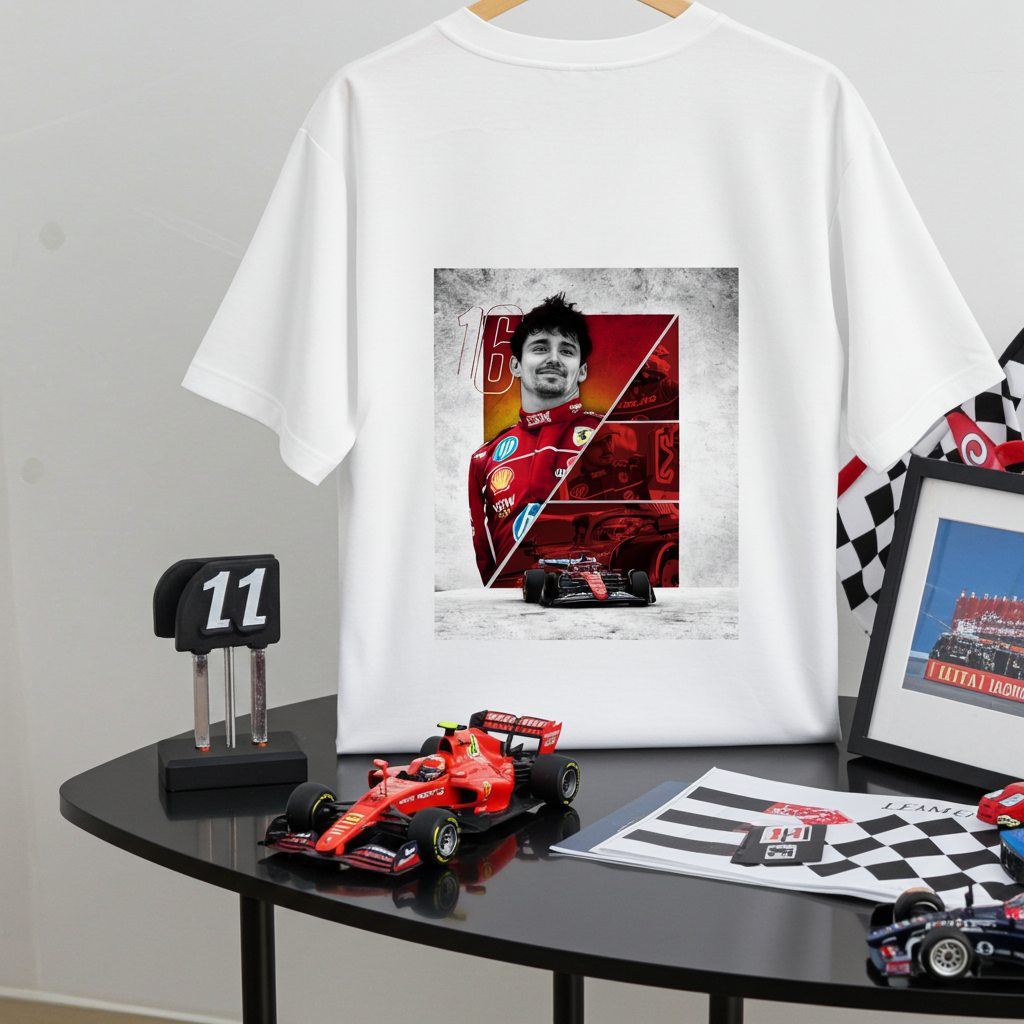 Playera Charles Leclerc